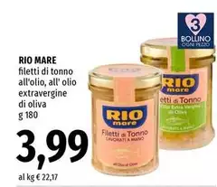 Rio Mare - Filetti Di Tonno All'Olio