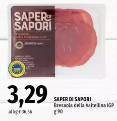 Saper Di Sapori - Bresaola Della Valtellina IGP