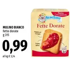 Mulino Bianco - Fette Dorate Mulino Bianco - Fette Dorate