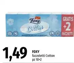Foxy -  Fazzoletti Cotton