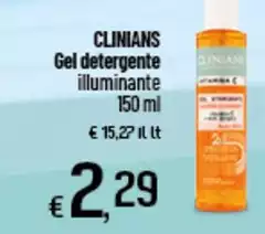 Clinians - Gel Detergente Illuminante Clinians - Gel Detergente Illuminante