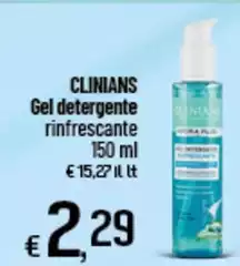 Clinians - Gel Detergente Rinfrescante Clinians - Gel Detergente Rinfrescante