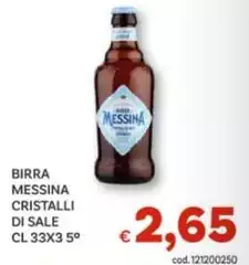 Messina - Birra  Cristalli Di Sale