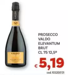 Valdo - Prosecco Veldo Elevantum Brut