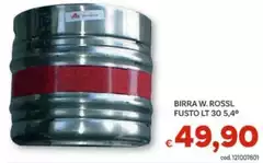 Birra W. Rossl Fusto