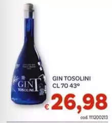 Gin Toslini Gin Toslini