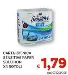 Sensitive - Carta Igienica  Paper Solution
