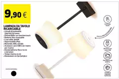 Lampada Da Tavolo Ricaricabile