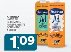 Arborea - Latte Ad Scremato/ Parzialmente Scremato