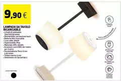 Lampada Da Tavolo Ricaricabile