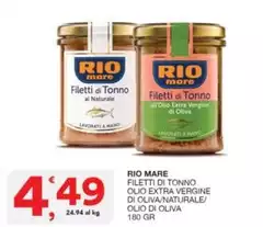 Rio Mare - Filetti Di Tonno Olio Extra Vergine Di Oliva/Naturale/ Olio Di Oliva