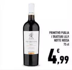 Notte rossa - Primitivo Puglia I Tratturi I.G.P.