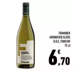 Forchir - Traminer Aromatico Glère D.O.C.