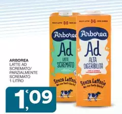 Arborea - Latte Ad Scremato/ Parzialmente Scremato