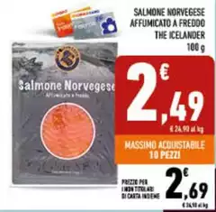 The icelander - Salmone Norvegese Affumicato A Freddo