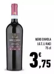 Li raci - Nero D'avola I.G.T.