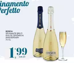 Bosca anniversary - Spumante Brut/Dolce