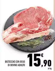 Bistecche Con Osso Di Bovino Adulto Bistecche Con Osso Di Bovino Adulto