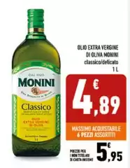 Monini - Olio Extra Vergine Di Oliva