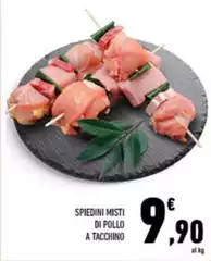 Spiedini Misti Di Pollo A Tacchino Spiedini Misti Di Pollo A Tacchino