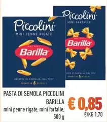 Barilla - Pasta Di Semola Piccolini