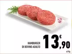 Hamburger Di Bovino Adulto Hamburger Di Bovino Adulto