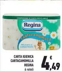 Regina - Carta Igienica Cartacamomilla