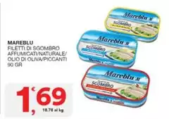 Mareblu - Filetti Di Sgombro Affumicat/Naturale/ Olio Di Oliva/piccanti