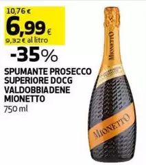 Mionetto - Spumante Prosecco Superiore DOCG Valdobbiadene