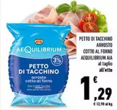 Aia - Petto Di Tacchino Arrosto Cotto Al Forno Aequilibrium Aia - Petto Di Tacchino Arrosto Cotto Al Forno Aequilibrium