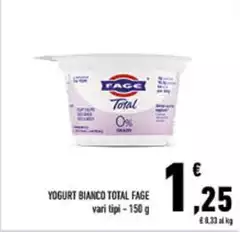 Fage - Yogurt Bianco Total