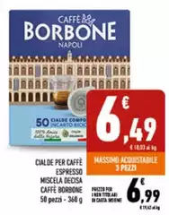 Caffe borbone - Cialde Per Caffe Espresso Miscela Decisa