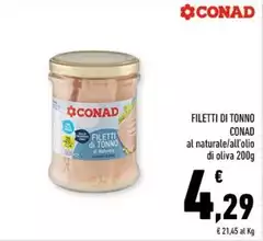 Conad - Filetti Di Tonno