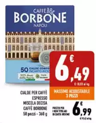 Caffe borbone - Caffe Borbone Cialde Per Caffe Espresso Miscela Decisa