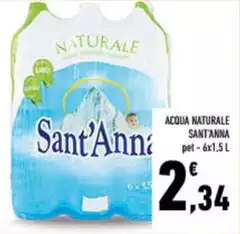 Sant'anna - Acqua Naturale Sant'anna - Acqua Naturale