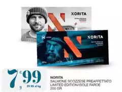 Norita - Salmone Scozzese Preaffettato Limited Edition/Isole Faroe Norita - Salmone Scozzese Preaffettato Limited Edition/Isole Faroe