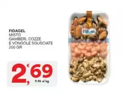 Fidagel - Misto Gamberi, Cozze E Vongole Sgusciate