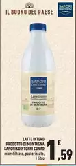 Sapori - Latte Intero Prodotto Di Montagna &Dintorni Sapori - Latte Intero Prodotto Di Montagna &Dintorni