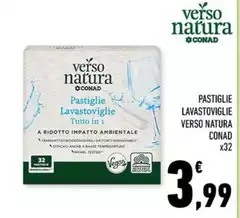 Conad - Pastiglie Lavastoviglie Verso Natura