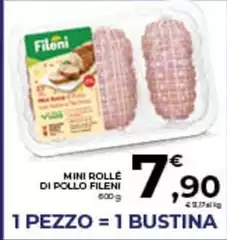 Fileni - Mini Rolle Di Pollo Fileni - Mini Rolle Di Pollo