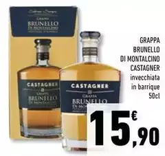 Castagner - Grappa Brunello Di Montalcino