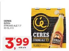 Ceres - Birra Strong Ale Ceres - Birra Strong Ale