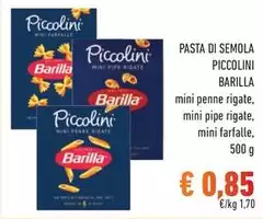 Barilla - Pasta Di Semola Piccolini