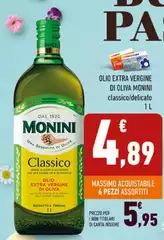 Monini - Olio Extra Vergine Di Oliva