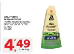 Granterre - Parmigiano Reggiano Spicchio DOP Oltre 12 Mesi
