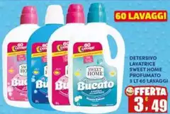 Sweet Home - Detersivo Lavatrice  Profumato