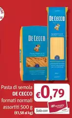 De Cecco - Pasta Di Semola De Cecco - Pasta Di Semola