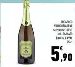 Ca' val - Prosecco Valdobbiadene Superiore Brut Millesimato D.O.C.G.