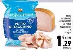 Aia - Petto Di Tacchino Arrosto Cotto Al Forno Aequilibrium