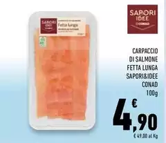 Sapori - &Idee Carpaccio Di Salmone Fetta Lunga